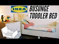 How (not) to Extend the IKEA Busunge Toddler Bed | DIY with a Toddler | Review