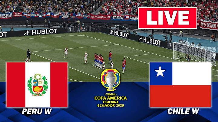 🔴LIVE : Peru W vs Chile W |  South America Copa America 2025 | Full Match Streaming |