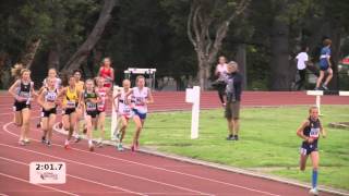 VMC 01.12.2015: Junior Women 1500m race