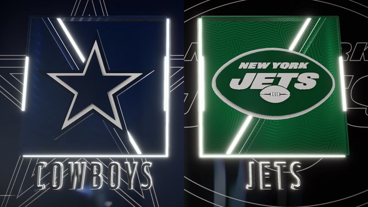 Madden 20 Dallas Cowboys vs New York Jets Walkthrough gameplay YouTube