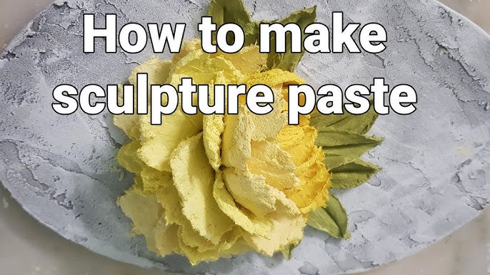 BEST Texture paste Recipe, How to make texture paste at home, Sculpture  Paste, Something Artist…