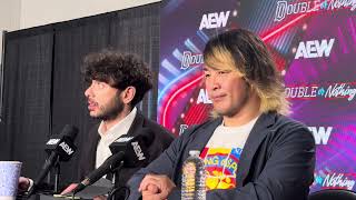 Tony Khan on Adam Copeland Injury, AEW’s Future, AEW Appealing To Kids - Double or Nothing Press