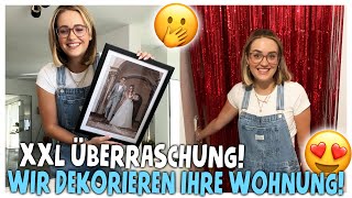 ganze WOHNUNG DEKORIEREN!😳 XXL Überraschung für HANS & VICI zur VERLOBUNG!🥰 | kobexmone