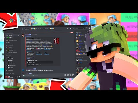 COMO UTILIZAR O SERVIDOR DE DISCORD DO MINECRAFT STARDIX ? 