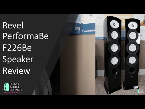 Revel PerformaBe F226Be Floorstanding Loudspeaker Review.  I love this speaker.