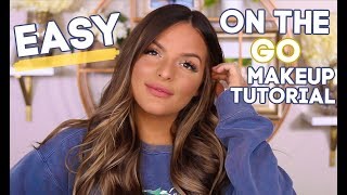 MY ON THE GO MAKEUP LOOK \/ SO EASY  | Casey Holmes
