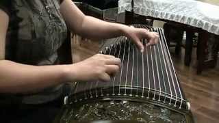 Shining Moon เดือนเพ็ญ - Thai Folk Song on Guzheng 古筝