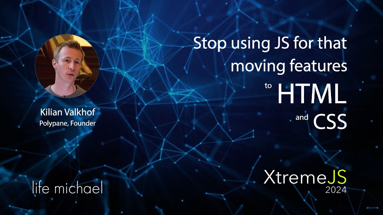 Stop using JS for that: Moving features to CSS and HTML | Kilian ...