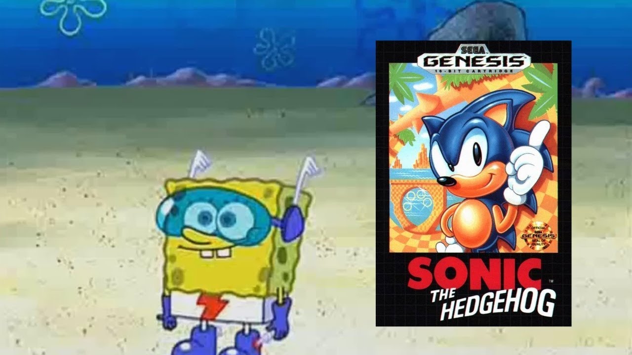 Sonic Games Portrayed By Spongebob REUPLOAD YouTube