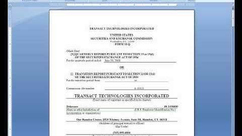 Prepare filing in MS Word and import it to SEC Publisher to be converted to EDGAR HTML