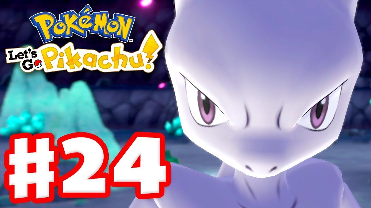Mewtwo And Green Pokemon Let S Go Pikachu And Eevee Gameplay Walkthrough Part 24 Youtube