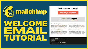 How To Create Welcome Email Mailchimp (2025)