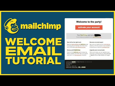 How To Create Welcome Email Mailchimp (2022)