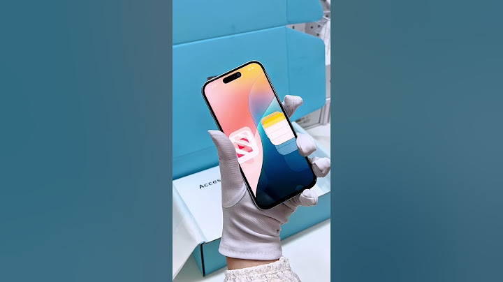 iPhone 15 Impressive Gift Box packing