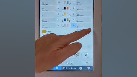 Brother PR1055X assigning thread color to design and machine spool and setting stop after stitchout.