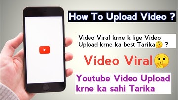 How To Upload  Videos On Youtube || Youtube Video Upload Krne Ka Sahi Tarika ||