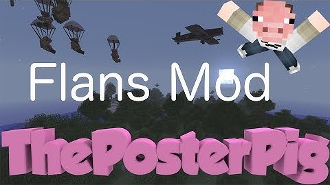 Flans Mod | Full Review 1.6.4 | Fly a Jumbo Jet!
