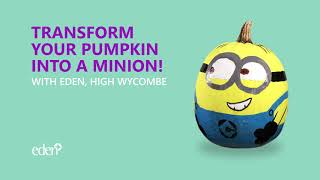 'How To' transform your pumpkin into a Minion