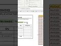 Bikin Invoice Menggunakan Fungsi Filter di Excel #excel #filter  #belajarexcel #tutorial  #tips