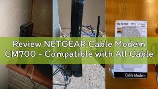 Review Netgear Cable Modem Cm700 - Compatible With All Cable Providers Incl. Xfinity, Spectrum, Cox