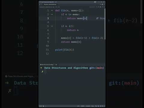 Fibonacci with Memoization