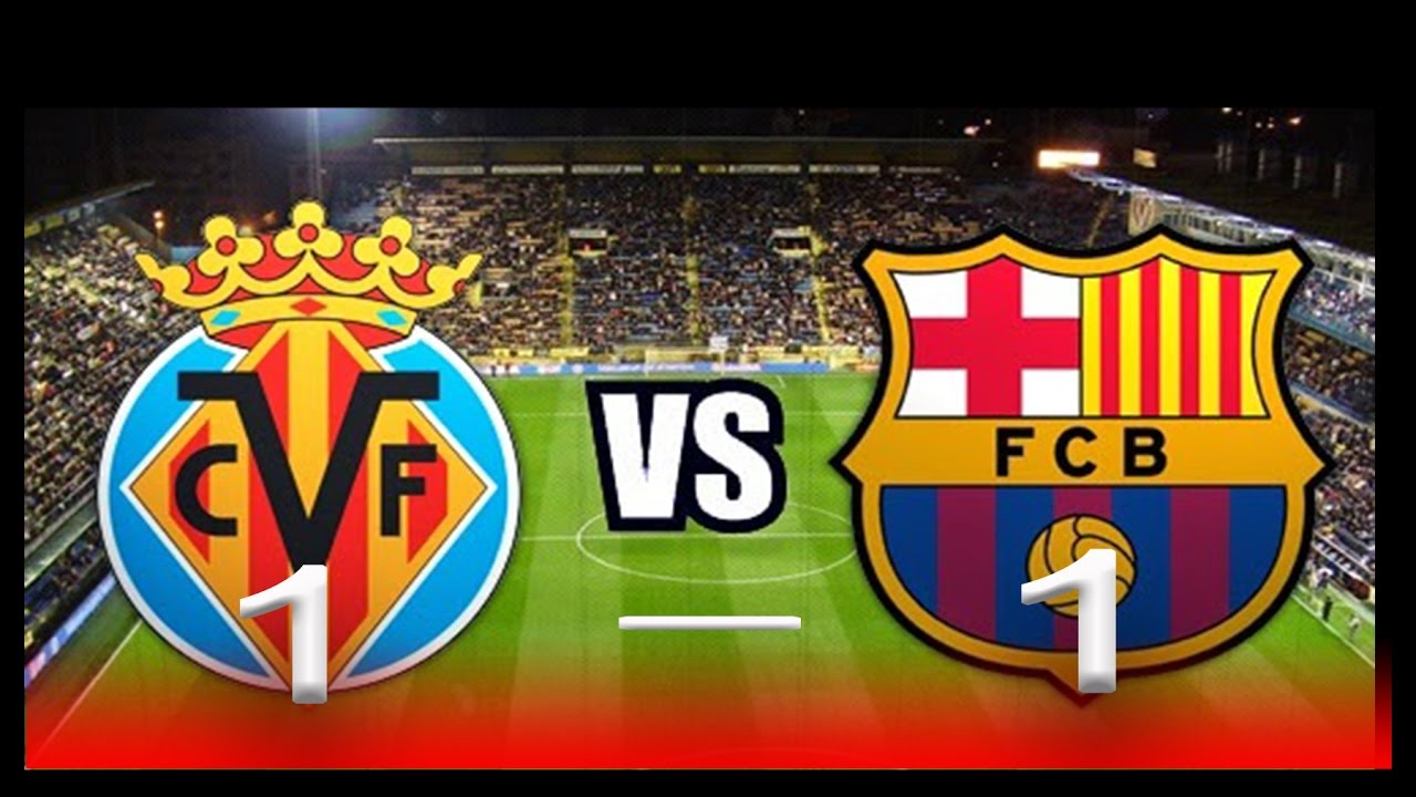 Villarreal vs Barcelona 1-1 || All goals and highlights 09 ...