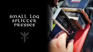 All About Small Log Splitter Presses (And How to Build them Better!)