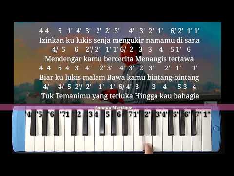 Melukis senja lyrics