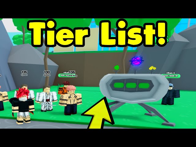 NEW* The BEST Anime Fighter Simulator GAMEPASS Tier list! - Upd 35! 