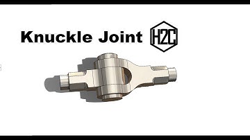 Knuckle Joint || Design and Assembly || Solidworks Tutorial