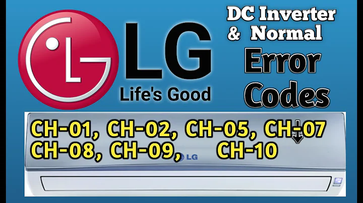 LG  DC Inverter Ac Error code  All ERROR Codes   Troubleshooting in Hindi