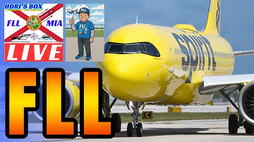 🔴  LIVE | FLL Plane Spotting | Fort Lauderdale-Hollywood International Airport | December 18, 2025