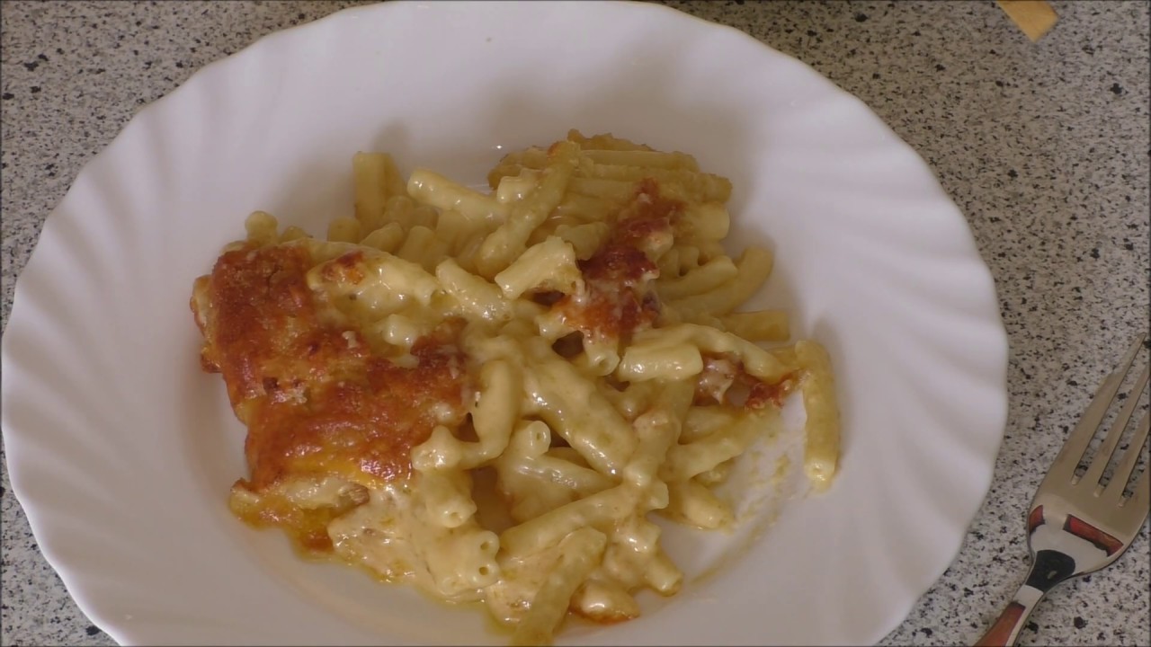 Mac and Cheese - Makkaroni und Käse - Auflauf ganz einfach und lecker ...