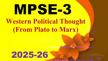 IGNOU MPSE-3 Solved Assignment English Medium 2025-26 For July 2025 and January 2026 Session