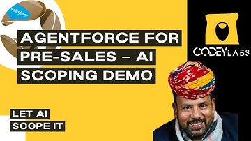 Agentforce for Pre-Sales: AI-Powered Project Scoping & SOW Generation Demo (Part 3)