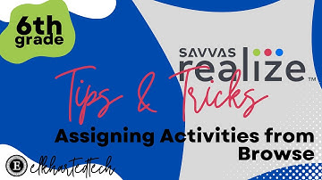 Savvas Realize myPerspectives: Creating and Assigning Activities from Browse