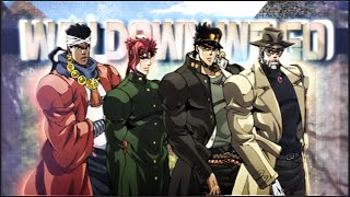 "Stardust Crusaders" || Way Down We Go || AMV - EDIT || JoJo's Bizarre Adventure || Repost