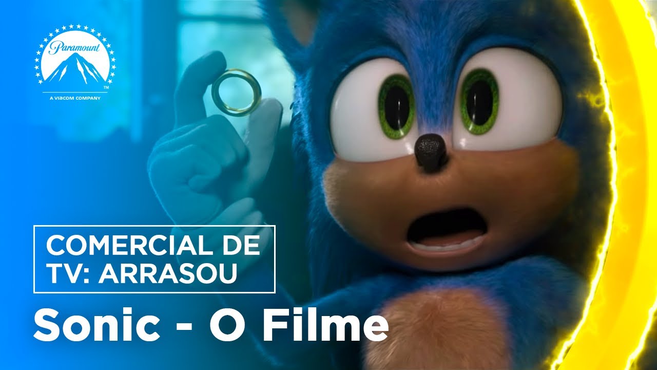 Sonic: O Filme  Ouriço abre um portal para Paris em cartaz brasileiro -  NerdBunker