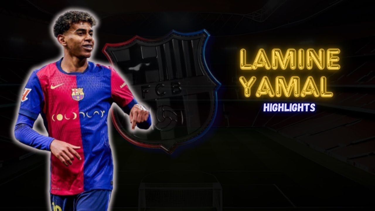 Lamine Yamal · Highlights | Best Skills, Goals & Assists 2024/25 | 4K