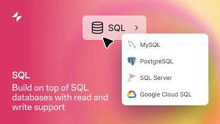 Build Apps On Top of SQL Data Sources Without Code | Glide Apps | No Code