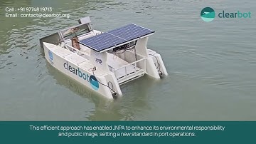 Smart Ports Start Here: Clearbot’s Autonomous Cleanup at JNPA!