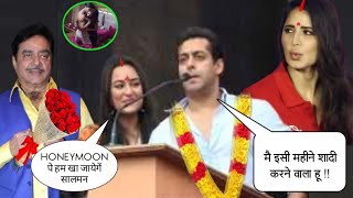 Salman khan getting married to Sonakshi Sinha ! शादी का तारीख औलान कर दिए सालमन ! Katrina&#39;s Reaction