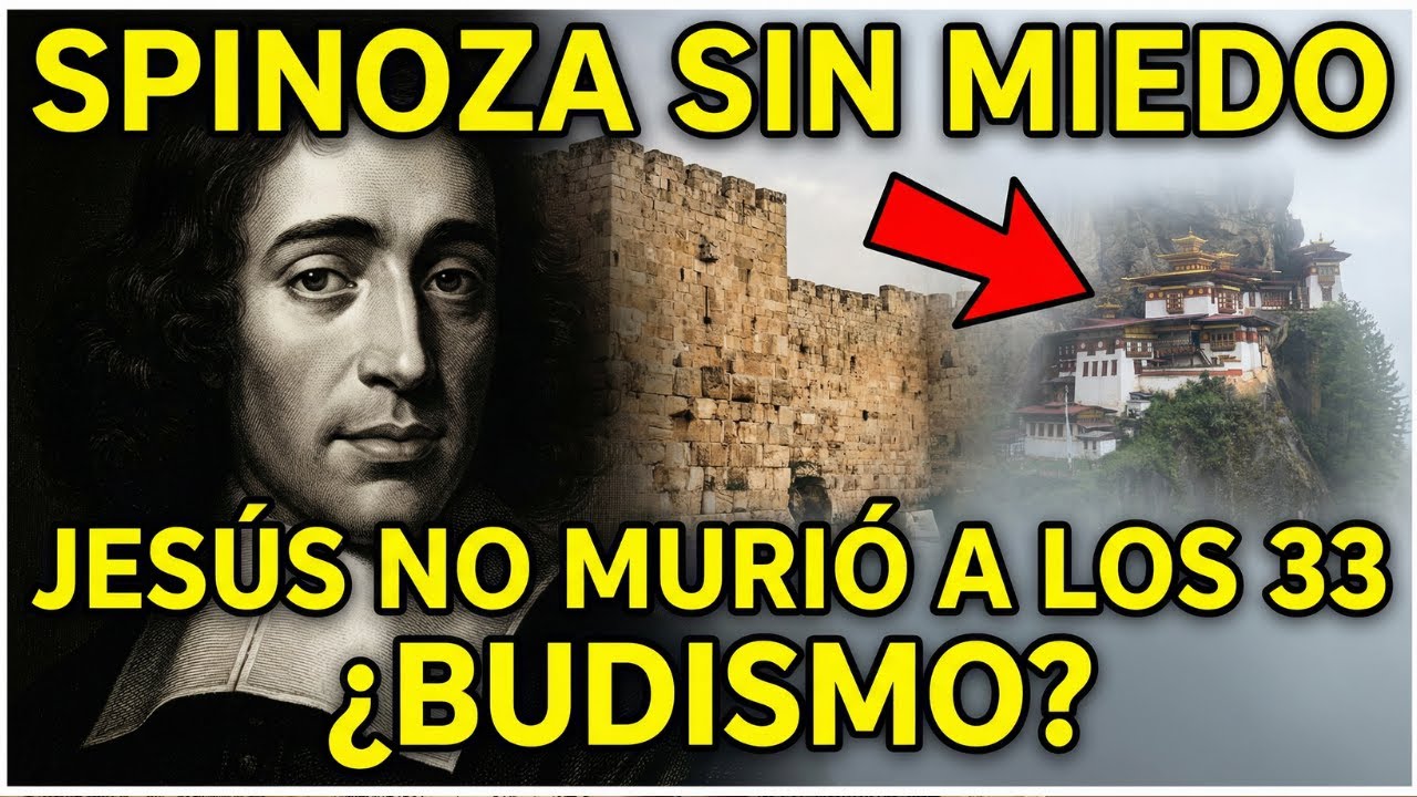 Spinoza lo dijo SIN MIEDO: Jesús NO murió a los 33… ¿y terminó en el budismo?
