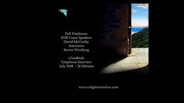 David McCarthy interview  with Steven Weinberg   - July 2008