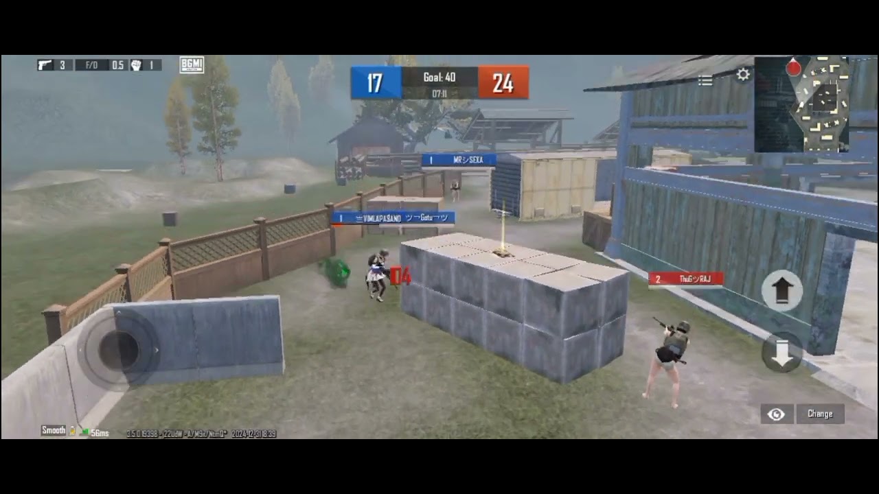 round 2 hell bgmi comedy fight 😂 #bgmi #funnyvideo #r2h #achhasiladiya ...