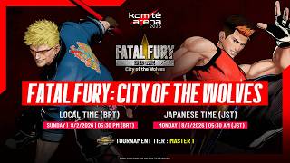 Komitê Arena 2026 | FATAL FURY: CotW | TOP 16 & TOP 8