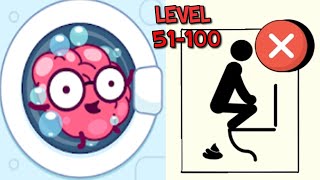 Brain Wash - All Levels 51-100 Solution Android Gameplay Walkthrough