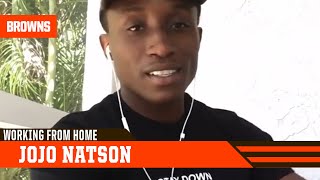 Working From Home: JoJo Natson | Cleveland Browns