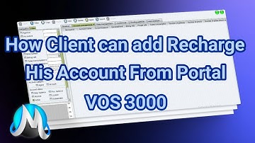 Step:16 How Client can add Recharge his Account from Portal in Vos 3000