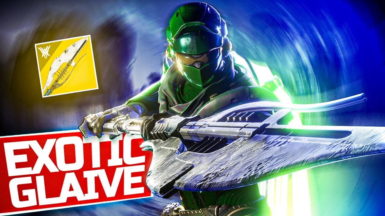 Edge of Concurrence - BEST Build - Destiny 2 Exotic Glaive - YouTube
